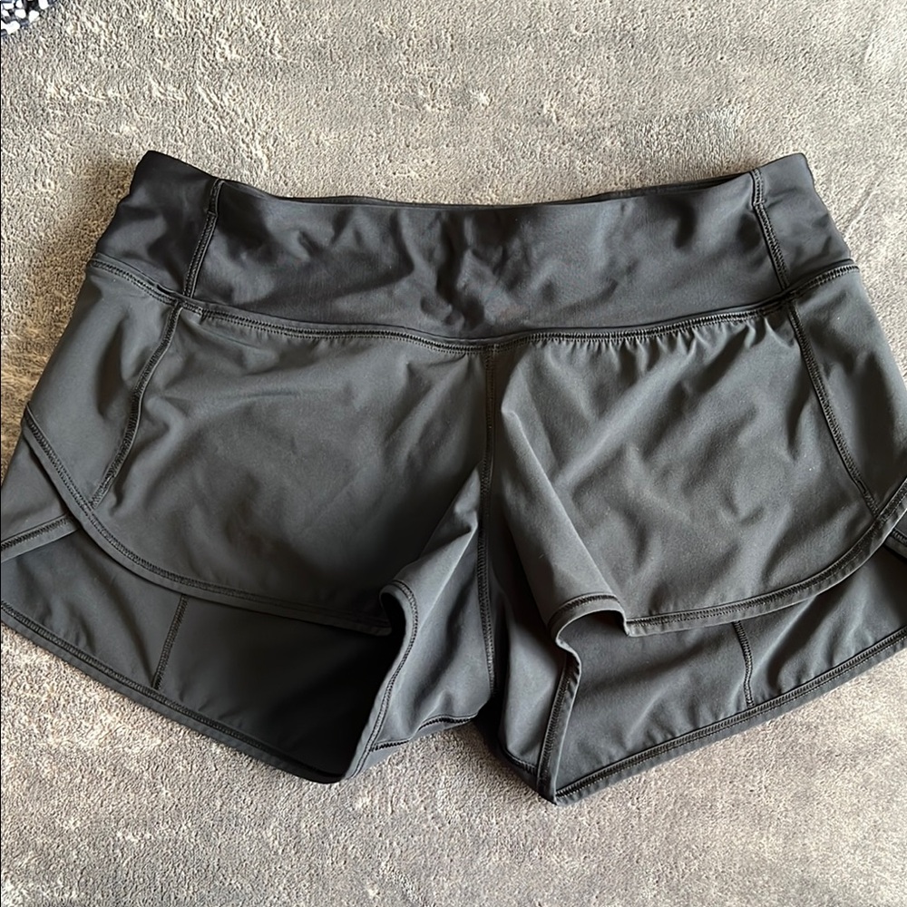 Women's Black Athletic Shorts